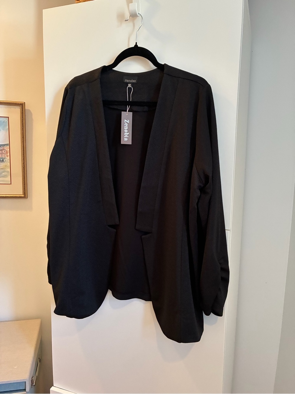 NWT Black Open-Front Blazer / Jacket